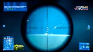 BF3 | A game with MongolFPS | Aggressive Sniping (trying at least)