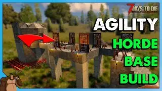 7 Days to Die Alpha 19 Horde Base - Agility Build