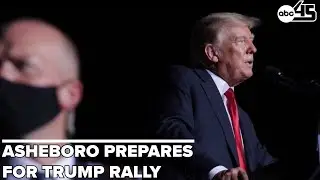 Asheboro Security Preparations Ahead of Trump Rally