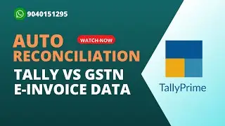 How To Reconcile E-Invoice Automatically In Tally | Auto Reconciliation Tally Prime | Accounts First