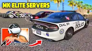 SLEEPER Police Shutting Down Drag Races | MK ELITE Drag Racing Servers | Assetto Corsa