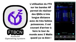 le FT8  FT8CN pour Android à la portée de tout le monde entier.