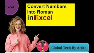 Convert Numbers into Roman in Excel