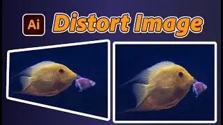 How to Distort Image in Illustrator