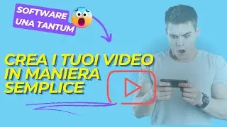 Crea tutti i video che vuoi sfruttando un semplicissimo software che realizza i tuoi video come vuoi