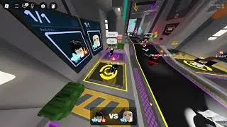 trolling with Karambit knife in Roblox Rivals