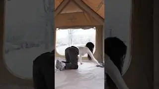 HEAVY RAIN CAMP WITH NEW AIR TENT☔️