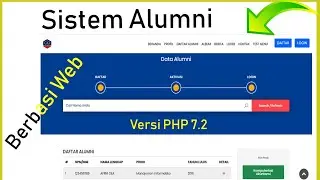 Sistem Informasi Alumni Berbasis Web - Semua Halaman Web Dinamis dan Responsive