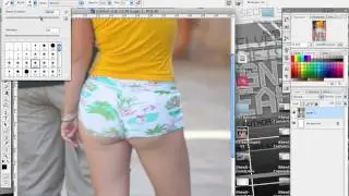 Photoshop CS4 Booty Enhancement