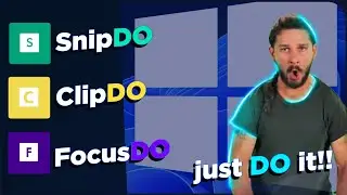 3 apps that will CHANGE the way you WORK | SnipDO + ClipDO + FocusDO