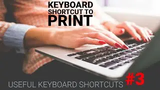 Keyboard Shortcut to Print A Document From Any Program | #Easy Tutorial