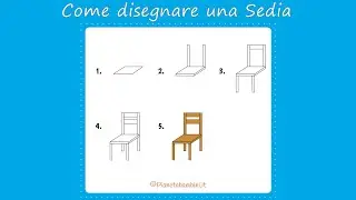 Come Disegnare una Sedia | Tutorial 🪑