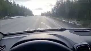 Прекрасная дорога в прекрасный город Мурманск.Gafur-ты не моя.