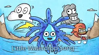 Pinky Ponky Water Drop Children’s Song - Kids vs. Rain Where Does Rain Come From?
