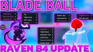 [SUPER OP] Blade Ball RAVEN B4 UPDATE (AUTO PARRY + AUTO CLASH DETECT) - Direct Link!
