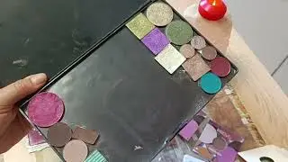 Открываем новогодние подарки ProVG #eyeshadow