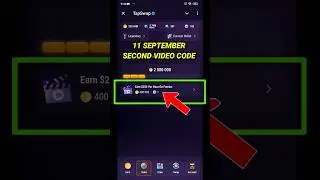 TapSwap Code Today | Earn $250 Per Hour On Freelance Video Code TapSwap | TapSwap 11 September Code