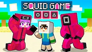 SQUİD GAME AİLESİ BENİ SAHİPLENDİ ⚠️ Minecraft