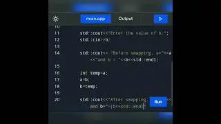 How to write a c++ program to swap the values of two variables.||Day 4 of series.||