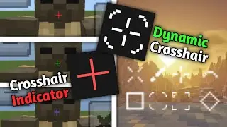 Crosshair Indicator And Dynamic Crosshair For Minecraft Bedrock 1.21+