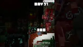 100 Days - [Minecraft Shorts] - Day 97 #minecraft #100days