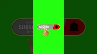 Best YouTube Subscribe Button Green Screen ।। No Copyright #habibur_rahman