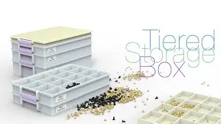 Tiered storage box