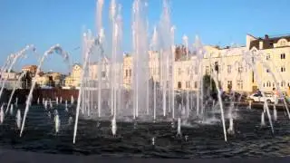 Музыкальный фонтан в Астрахани