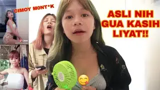 CIMOY ART1S TIKT0K G0Y4NGNY4 BIKIN B***H | Reaction langsung didepan orangnya!!!