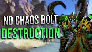 Shadowlands Beta - FIRE Destruction Warlock Overview! Rain of Fire Spam! No Chaos Bolt Casts!