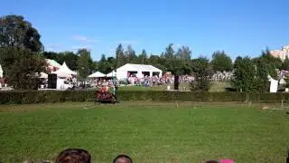 Русское поле 2016, выступление конно-спортивного клуба из Белоруссии