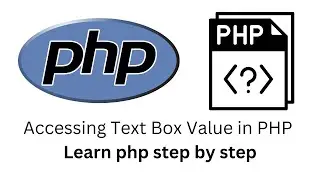 how to get value from textbox in php || Getting values from a Text Box with PHP