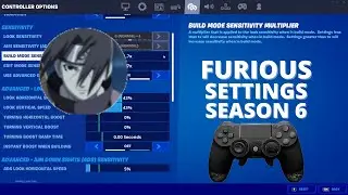 XTRA Furious Settings Season 6 Fortnite - Full Settings