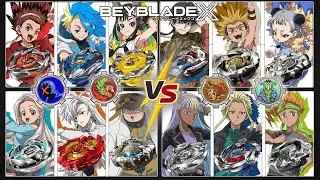 Team Persona VS Team Zooganic VS Team Yggdrasil VS Team Pendragon - Beyblade X