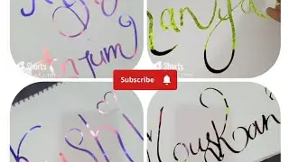 calligraphy magical handwriting jest looking like a wow ✨👀