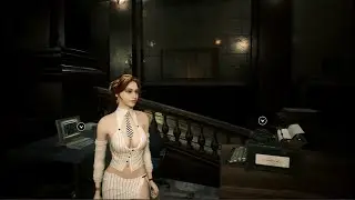 Resident Evil 2 Remake Mod - Claire Redfield Sexy Secretary (White) [4K]