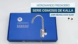 Grifo 3 Vías con Pulsador Clic Clac para el Agua de Osmosis | Unboxing