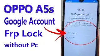 Oppo A5s CHP1909 | Google Account Bypass | Oppo A5s Frp Bypass | Oppo A5s Frp Remove
