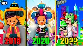 EVOLUCION de SIMBA en PK XD *2019 vs 2020 vs 2021* ¡TODAS LAS ACTUALIZACIONES! 🐸 SIMBA