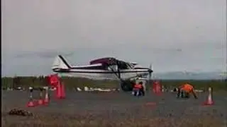 super cub takeoff