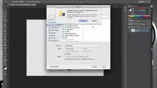 import from photoshop with transparent background to illustrator