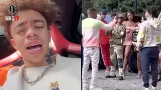King On Boosie & T.I. Checkin Him & Tootie About Using Straps On Set Of Their Music Video! 🔫