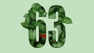 Leaf Text Effect Photoshop | Adobe Photoshop Tutorial