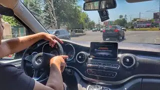 "Тест-драйв Mercedes-Benz 220d в городе: Комфорт и динамика"