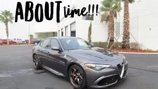 FINALLY! The First Production Alfa Romeo Giulia!