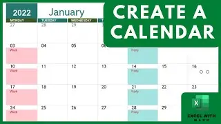 How To Create a Calendar in Excel