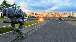 CAN SPACE MARINES SAVE THE CITY FROM 3 ARMY ATTACKS? - WARHAMMER 40K - UEBS 2