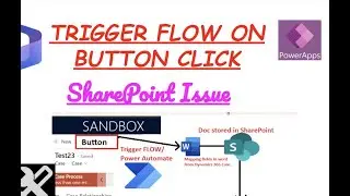 Power automate -Generate SharePoint word document from Dynamics - Issue1
