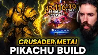 INSANE PIKACHU Crusader Build v2.0 (META PvP Guide)