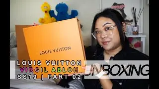 LV x VIRGIL ABLOH SS2019 UNBOXING  (PART 2)